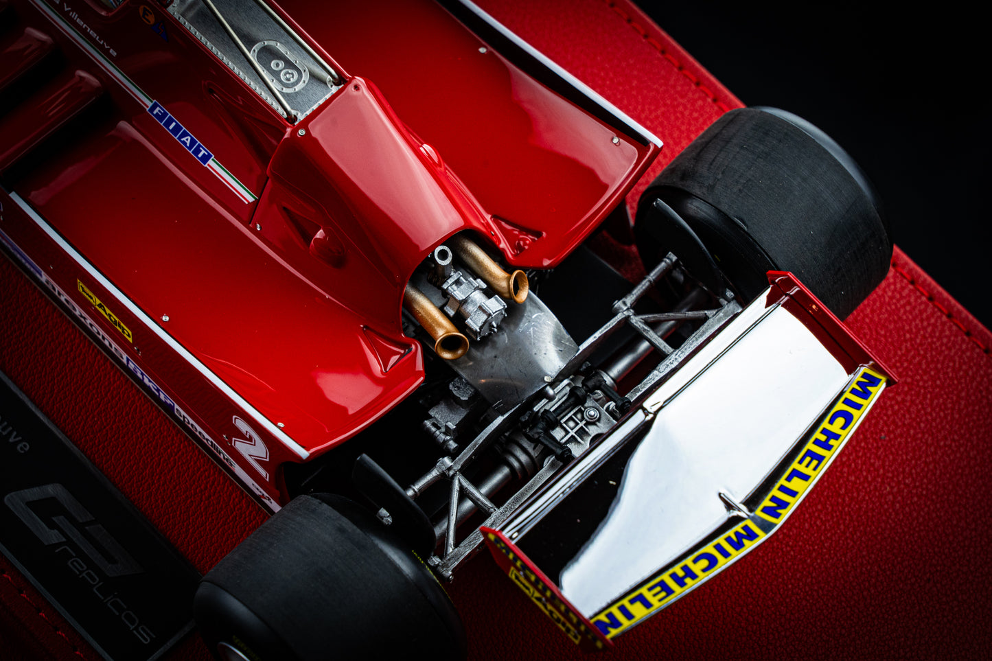 Gilles Villeneuve Ferrari 126C #2 lim. 250 pcs. - Quali GP Imola 1980 - GP Replicas 1:18