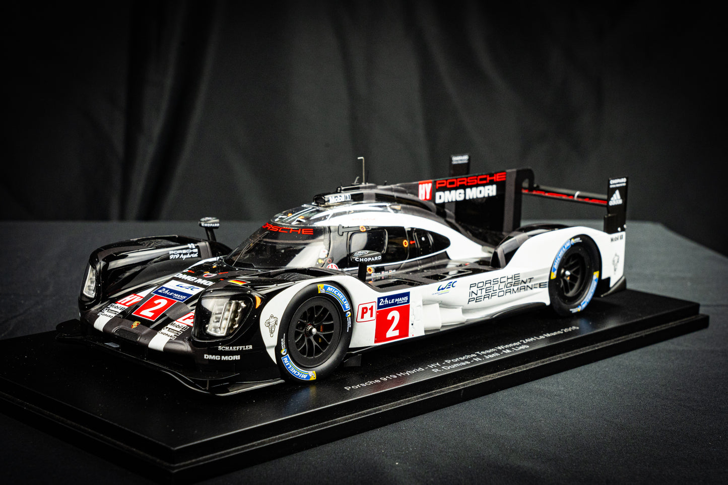 Porsche 919 Hybrid #2 Dumas / Jani / Lieb - Winner 24h LeMans 2016 1:18 Spark