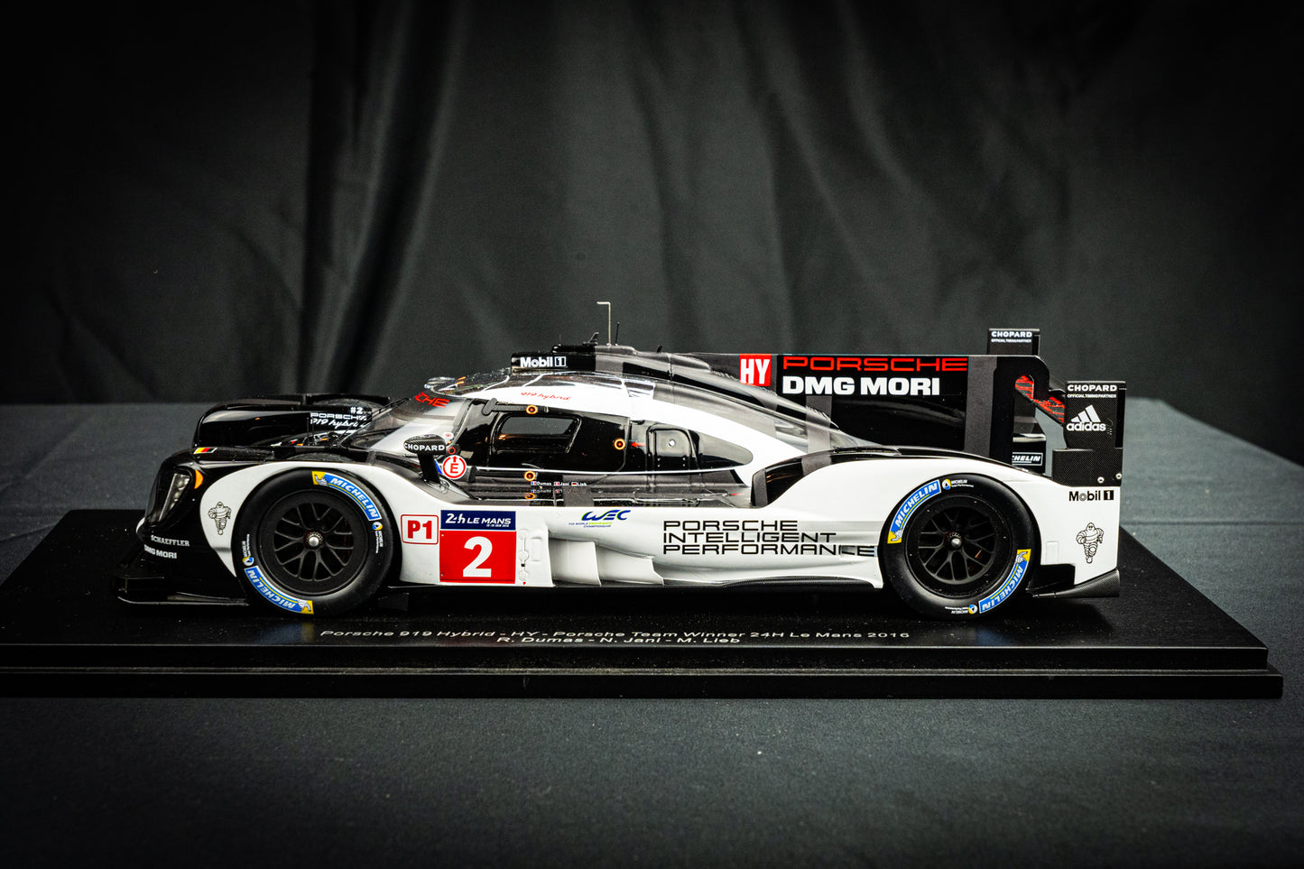 Porsche 919 Hybrid #2 Dumas / Jani / Lieb - Winner 24h LeMans 2016 1:18 Spark