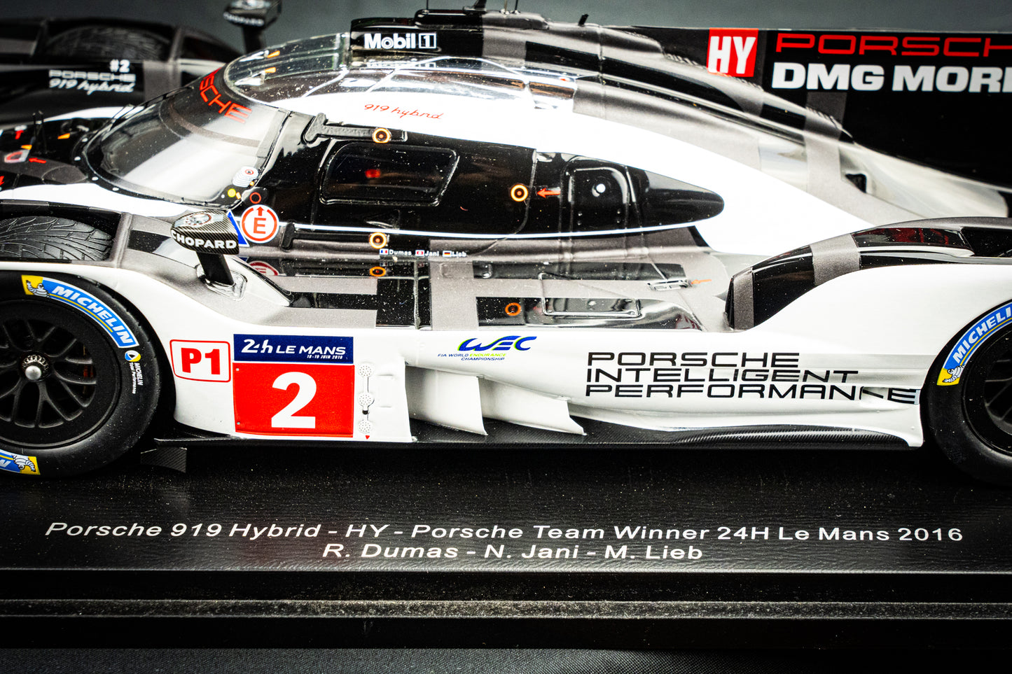 Porsche 919 Hybrid #2 Dumas / Jani / Lieb - Winner 24h LeMans 2016 1:18 Spark