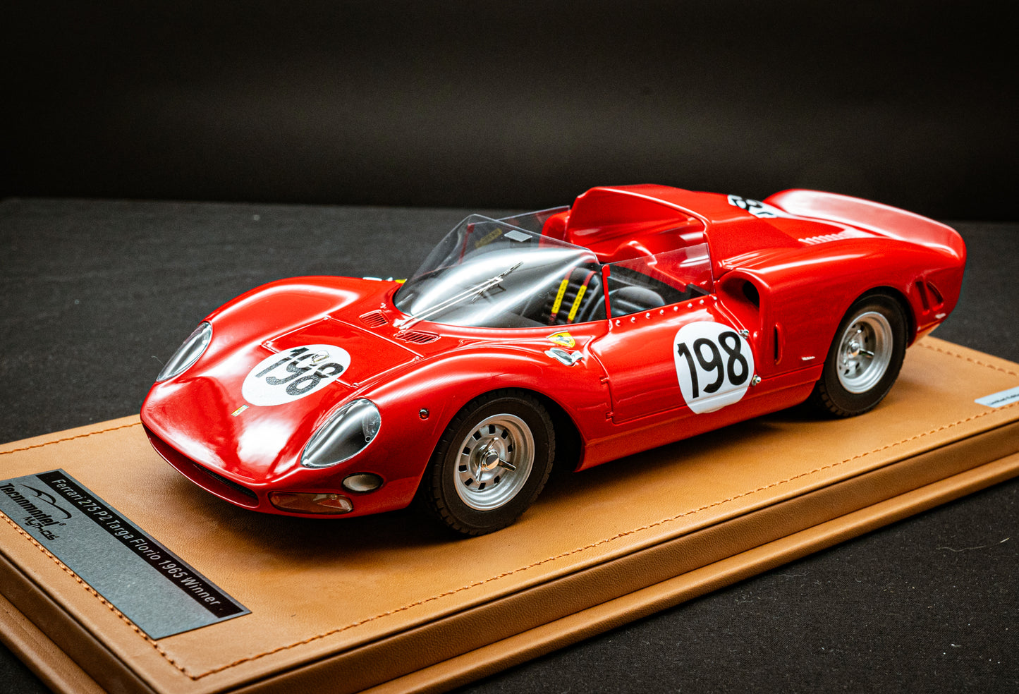 Ferrari 275 P2 #198 Bandini / Vaccarella - Winner Targa Florio 1965 lim. 110pcs. 1:18 Tecnomodel