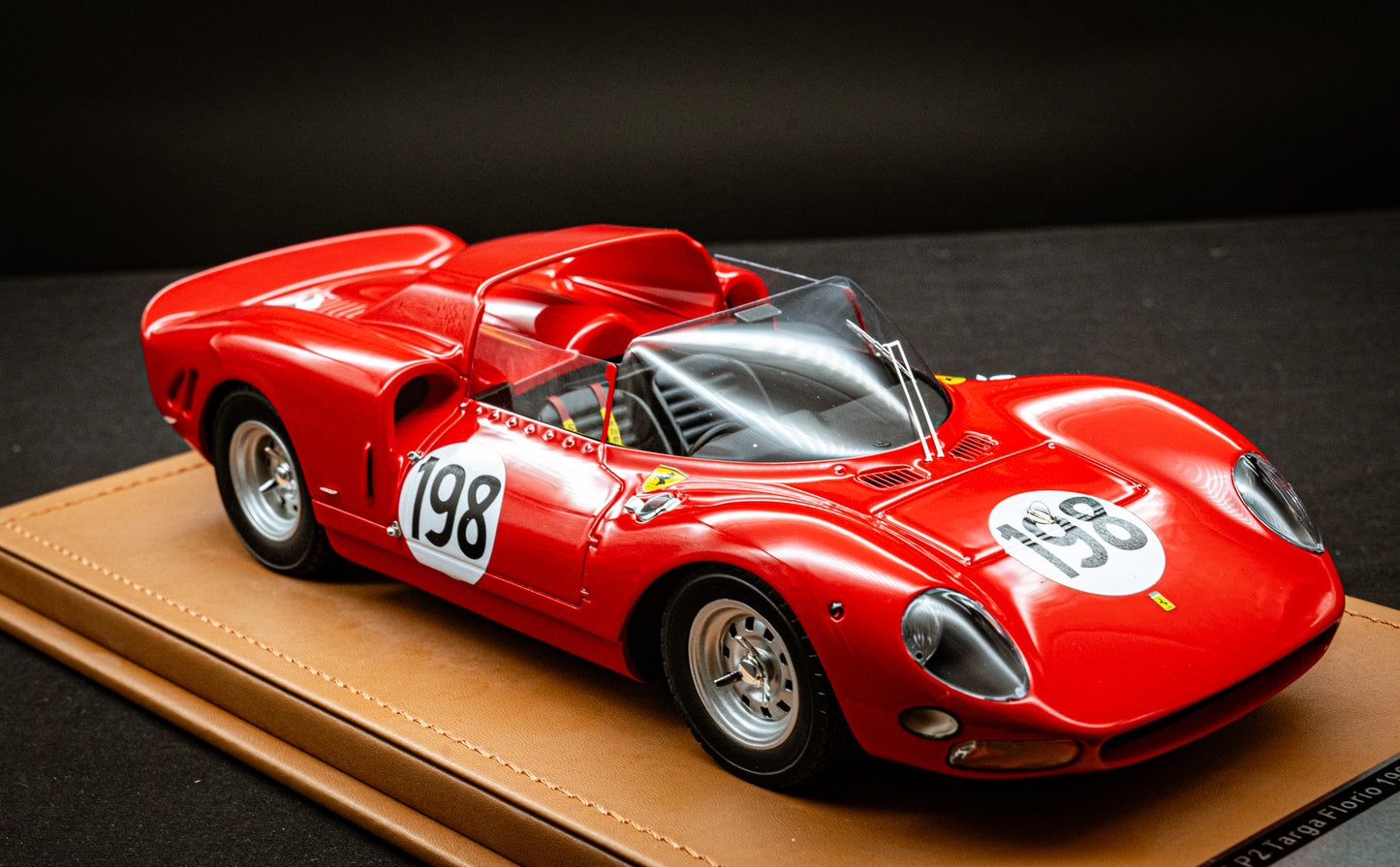 Ferrari 275 P2 #198 Bandini / Vaccarella - Winner Targa Florio 1965 lim. 110pcs. 1:18 Tecnomodel