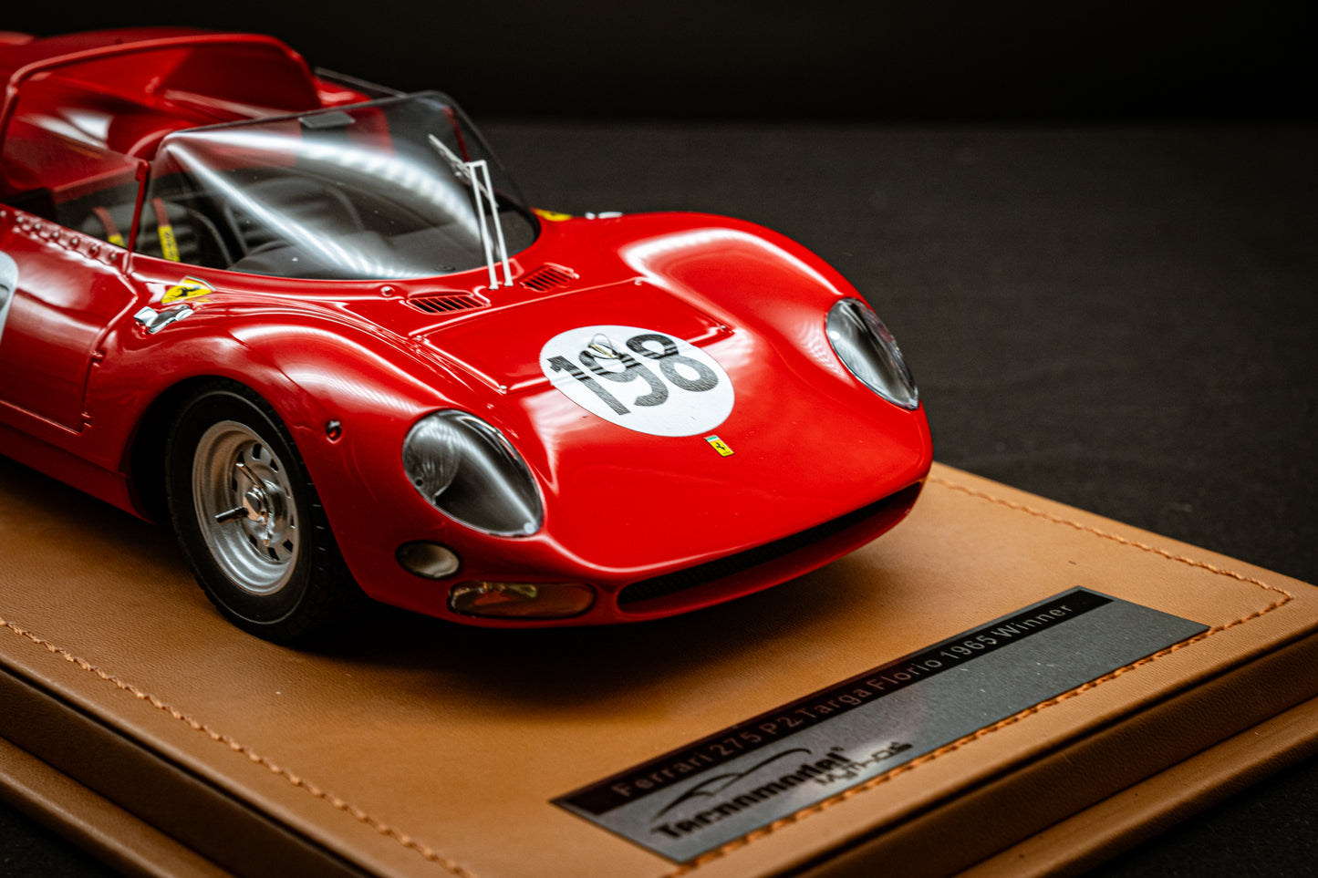 Ferrari 275 P2 #198 Bandini / Vaccarella - Winner Targa Florio 1965 lim. 110pcs. 1:18 Tecnomodel