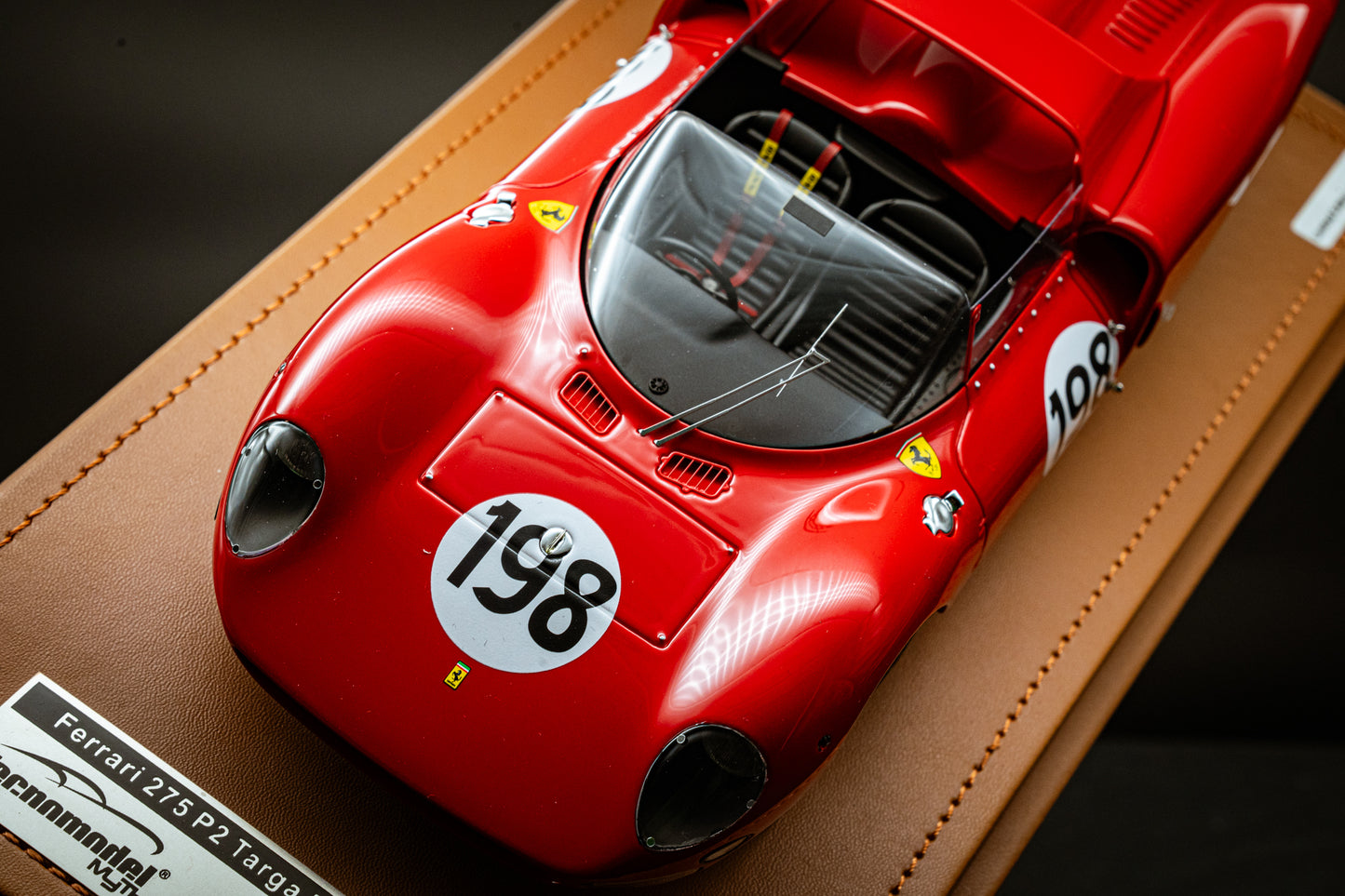 Ferrari 275 P2 #198 Bandini / Vaccarella - Winner Targa Florio 1965 lim. 110pcs. 1:18 Tecnomodel