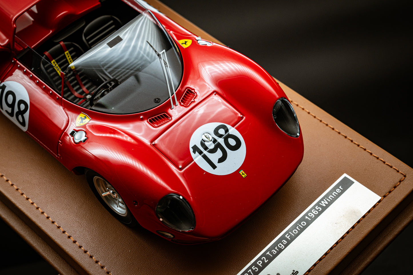 Ferrari 275 P2 #198 Bandini / Vaccarella - Winner Targa Florio 1965 lim. 110pcs. 1:18 Tecnomodel