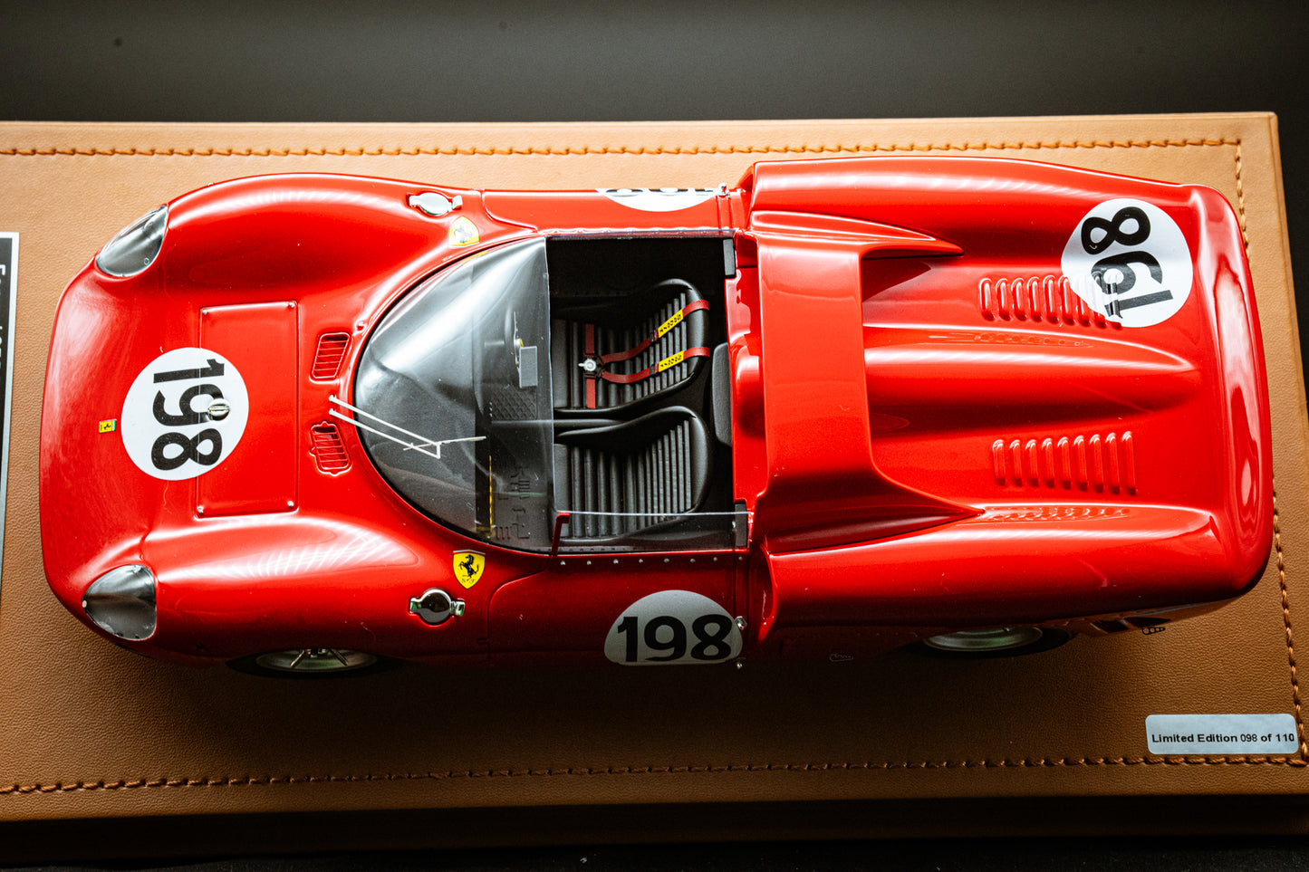 Ferrari 275 P2 #198 Bandini / Vaccarella - Winner Targa Florio 1965 lim. 110pcs. 1:18 Tecnomodel