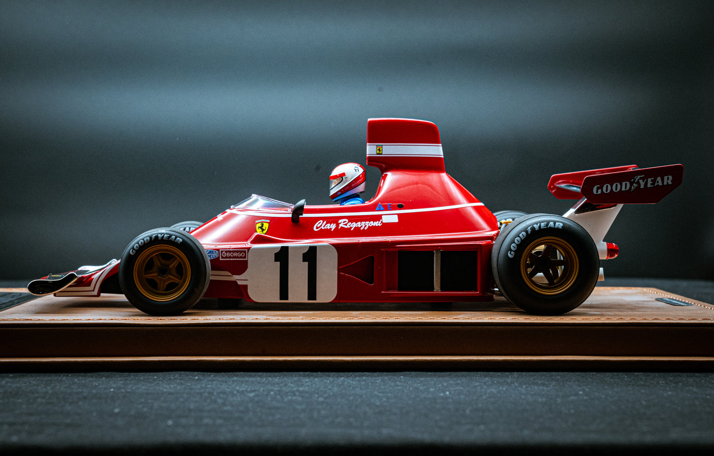 Ferrari F312.B3 #11 Clay Regazzoni - Winner German GP 1974 lim. 95 pcs. - 1:18 Tecnomodel