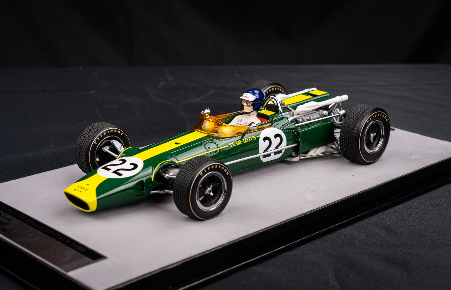 Lotus 43 #22 Jim Clark lim. 55 Stk. - GP Italia 1966 Monza - Tecno Models 1:18