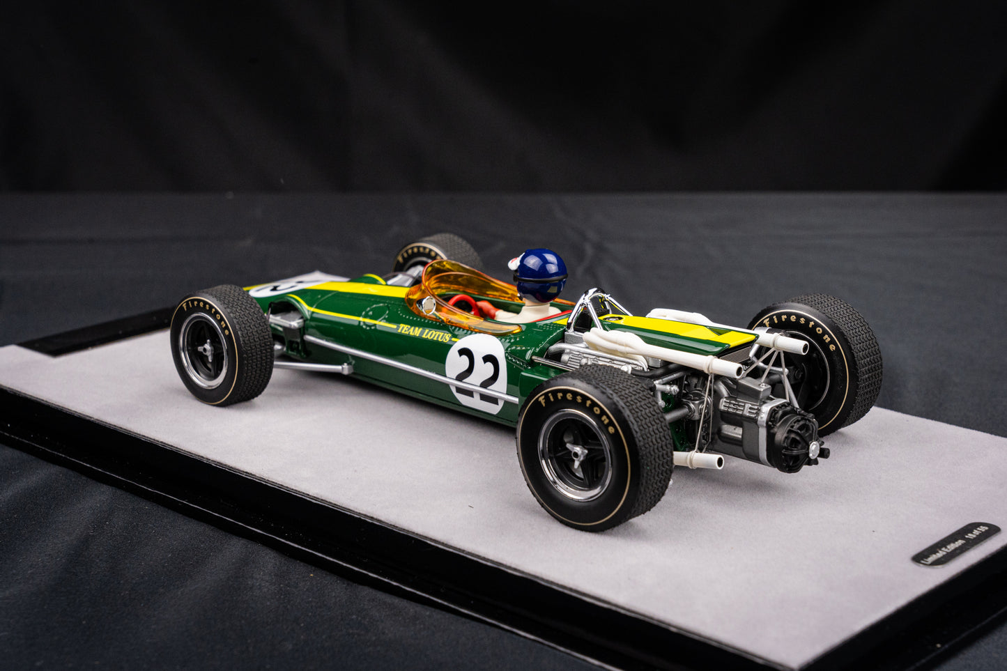 Lotus 43 #22 Jim Clark lim. 55 Stk. - GP Italia 1966 Monza - Tecno Models 1:18