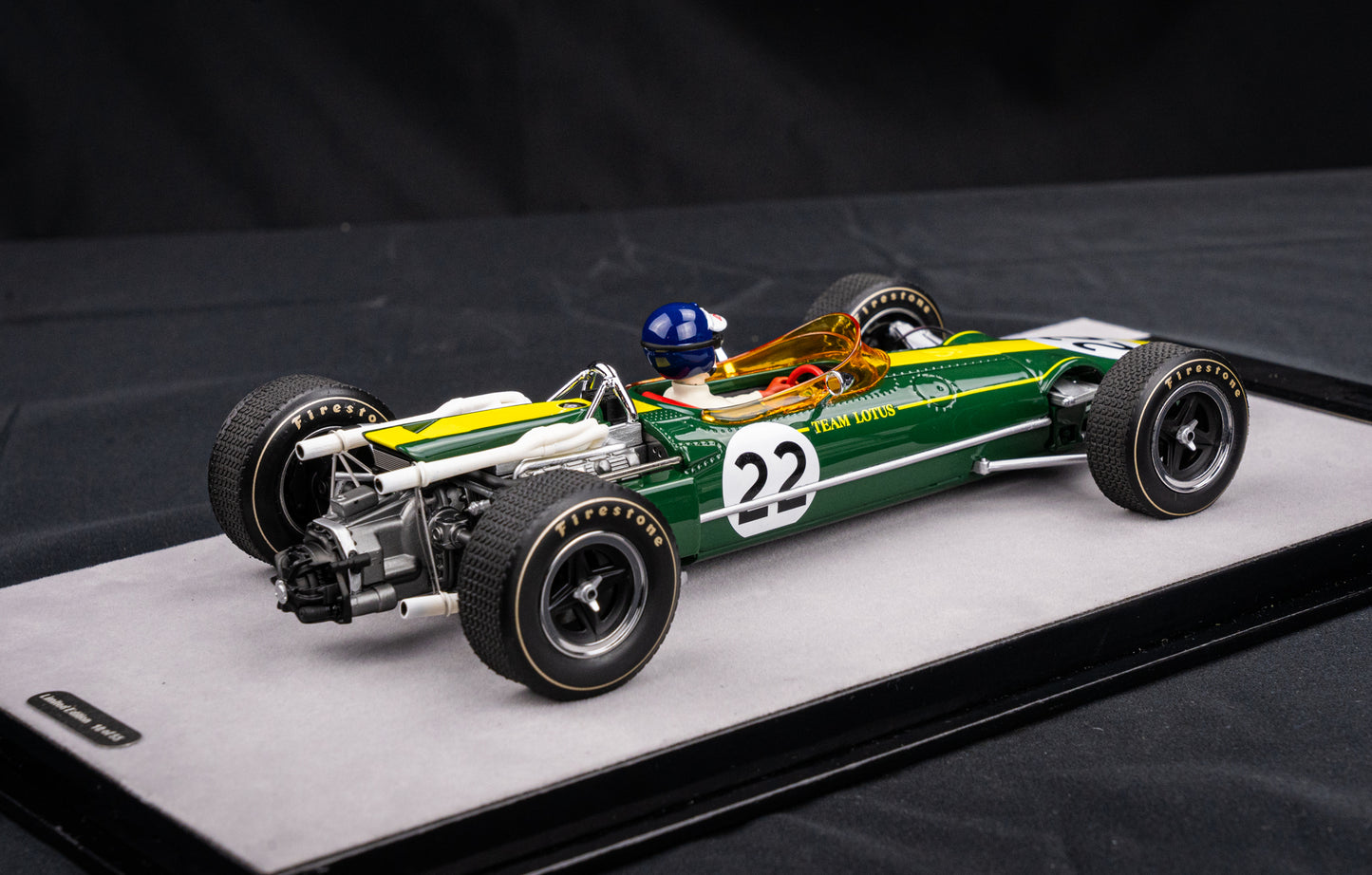Lotus 43 #22 Jim Clark lim. 55 Stk. - GP Italia 1966 Monza - Tecno Models 1:18