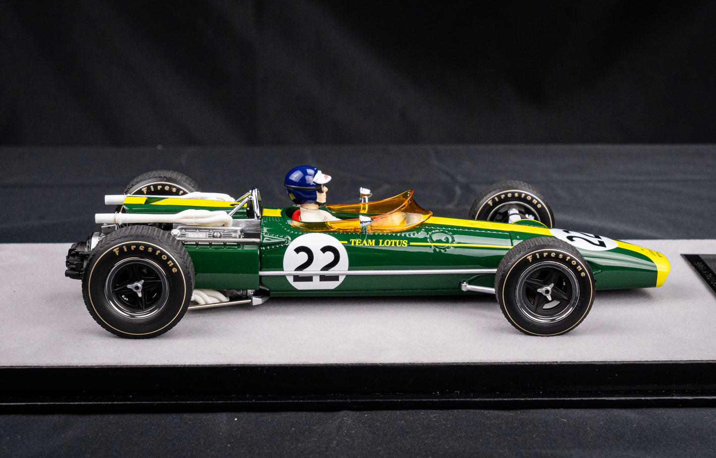 Lotus 43 #22 Jim Clark lim. 55 Stk. - GP Italia 1966 Monza - Tecno Models 1:18