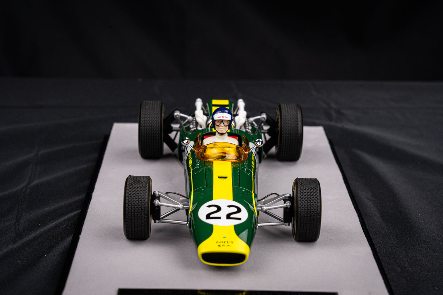 Lotus 43 #22 Jim Clark lim. 55 Stk. - GP Italia 1966 Monza - Tecno Models 1:18