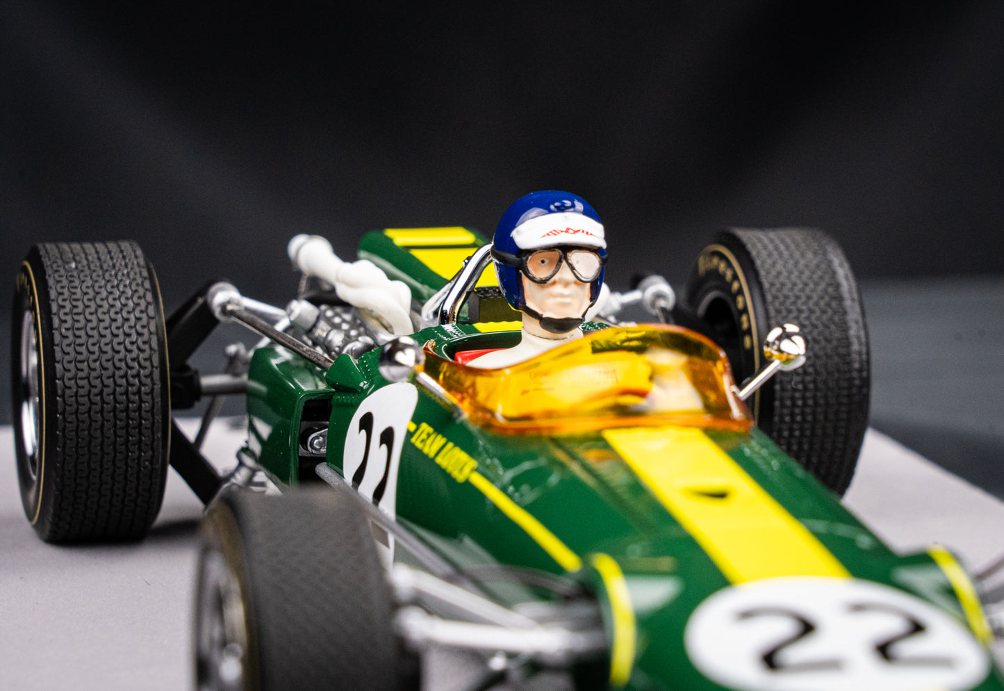 Lotus 43 #22 Jim Clark lim. 55 Stk. - GP Italia 1966 Monza - Tecno Models 1:18