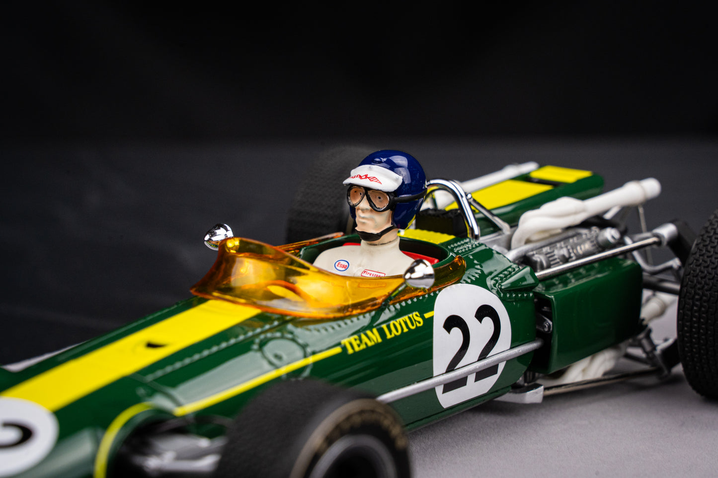 Lotus 43 #22 Jim Clark lim. 55 Stk. - GP Italia 1966 Monza - Tecno Models 1:18