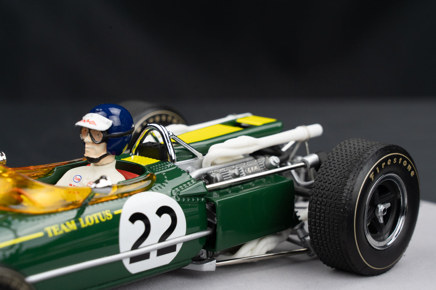 Lotus 43 #22 Jim Clark lim. 55 Stk. - GP Italia 1966 Monza - Tecno Models 1:18
