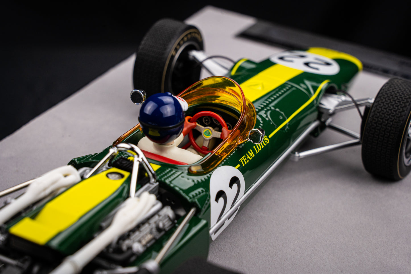 Lotus 43 #22 Jim Clark lim. 55 Stk. - GP Italia 1966 Monza - Tecno Models 1:18