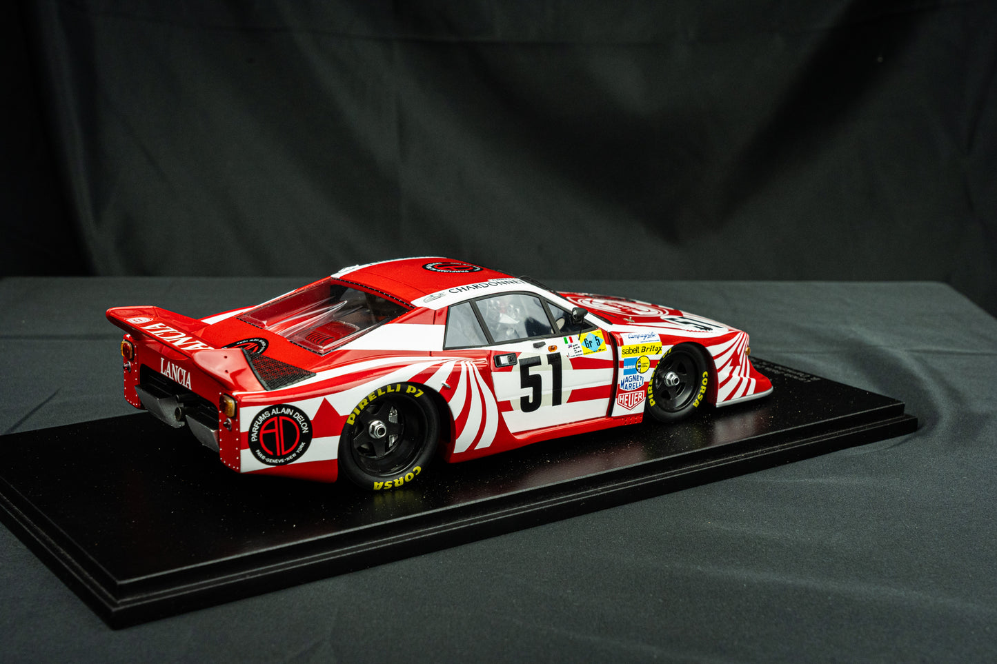 Lancia Beta #51 24h LeMans 1980 - Darniche / Heyer / Fabi - Spark 1:18