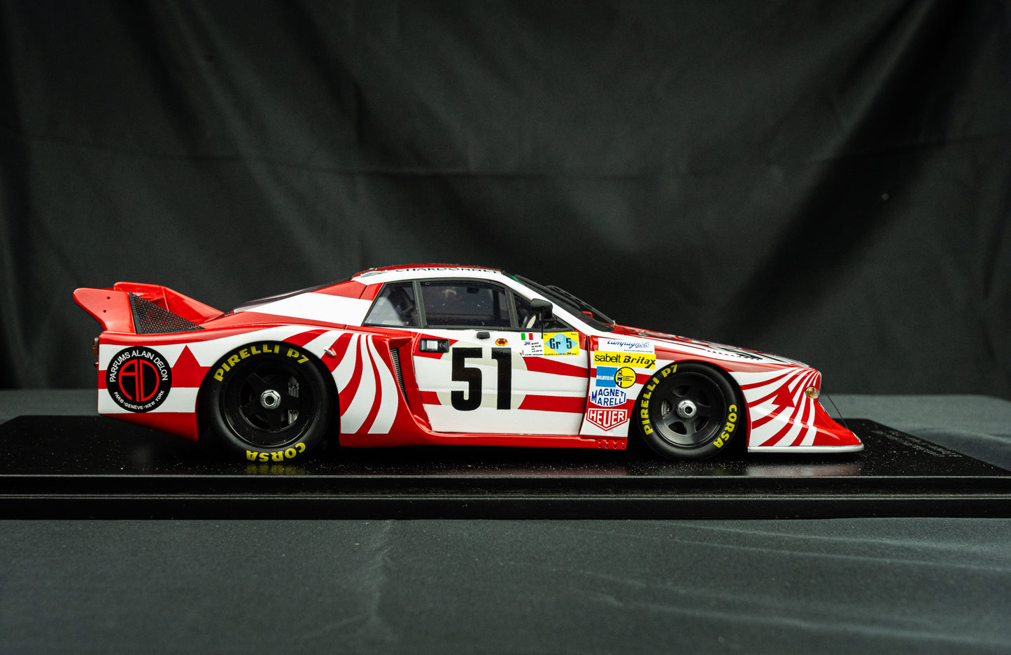 Lancia Beta #51 24h LeMans 1980 - Darniche / Heyer / Fabi - Spark 1:18