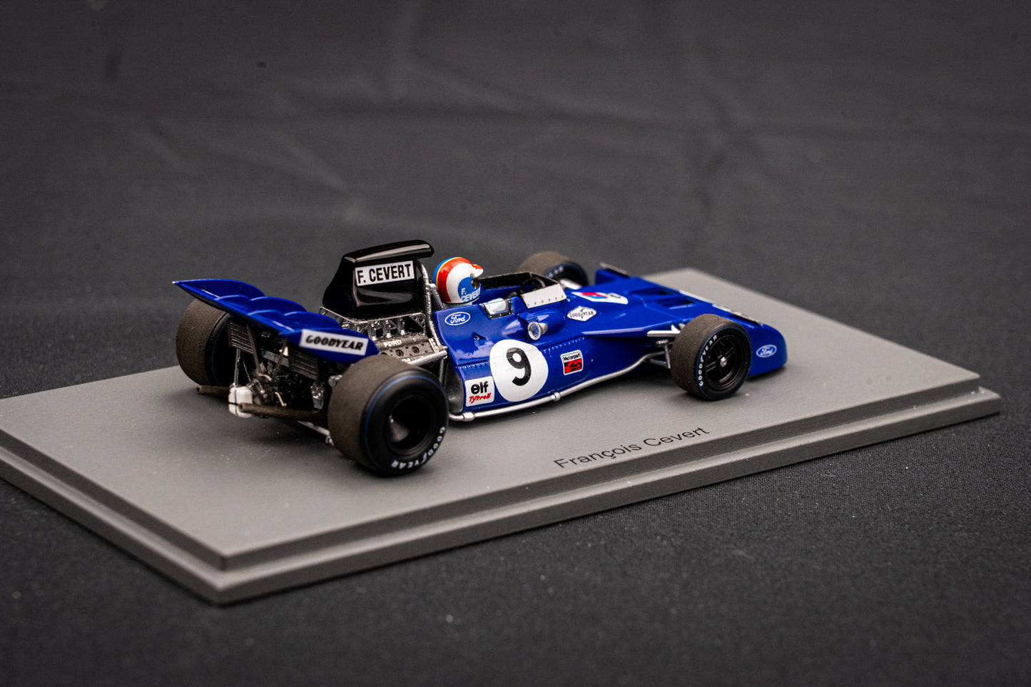 Tyrell 002 #9 Francois Cevert - Winner GP USA 1971 - Spark 1:43