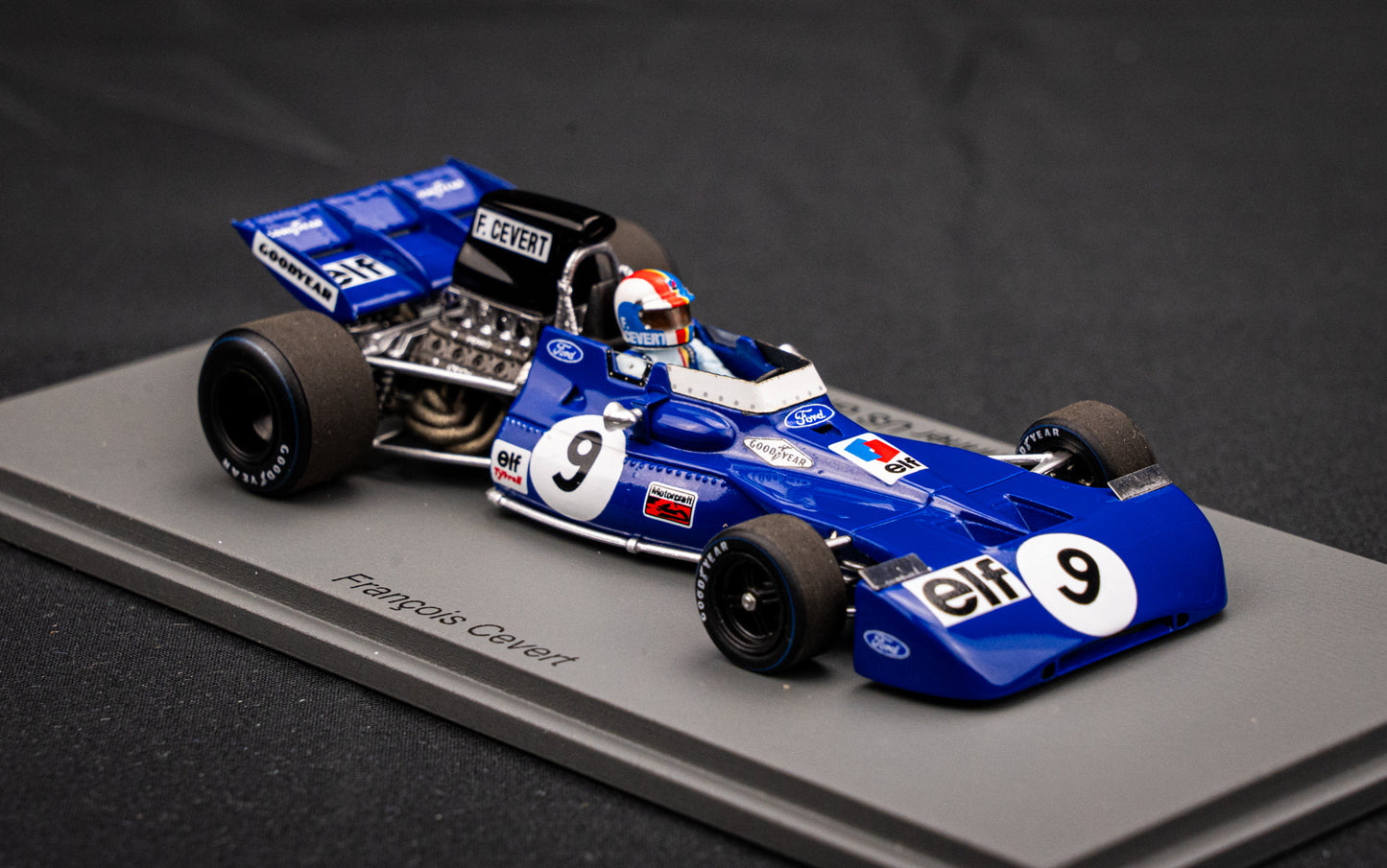 Tyrell 002 #9 Francois Cevert - Winner GP USA 1971 - Spark 1:43