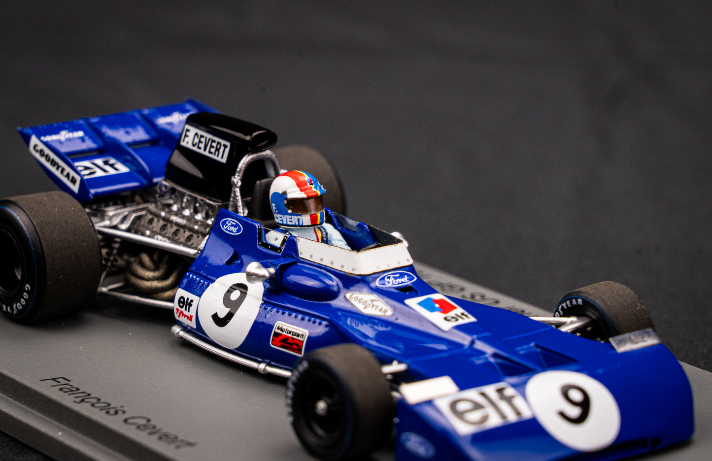 Tyrell 002 #9 Francois Cevert - Winner GP USA 1971 - Spark 1:43