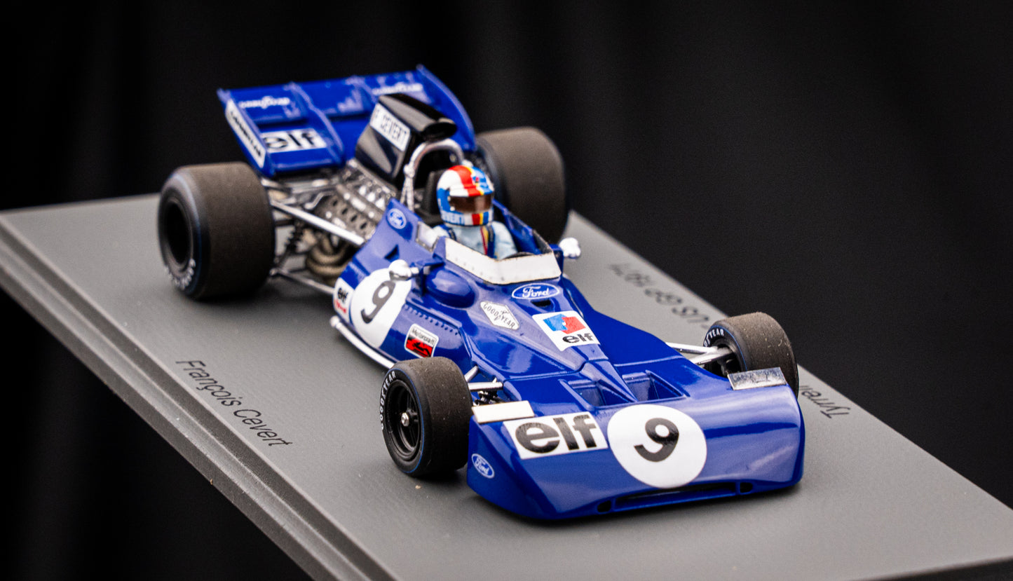 Tyrell 002 #9 Francois Cevert - Winner GP USA 1971 - Spark 1:43