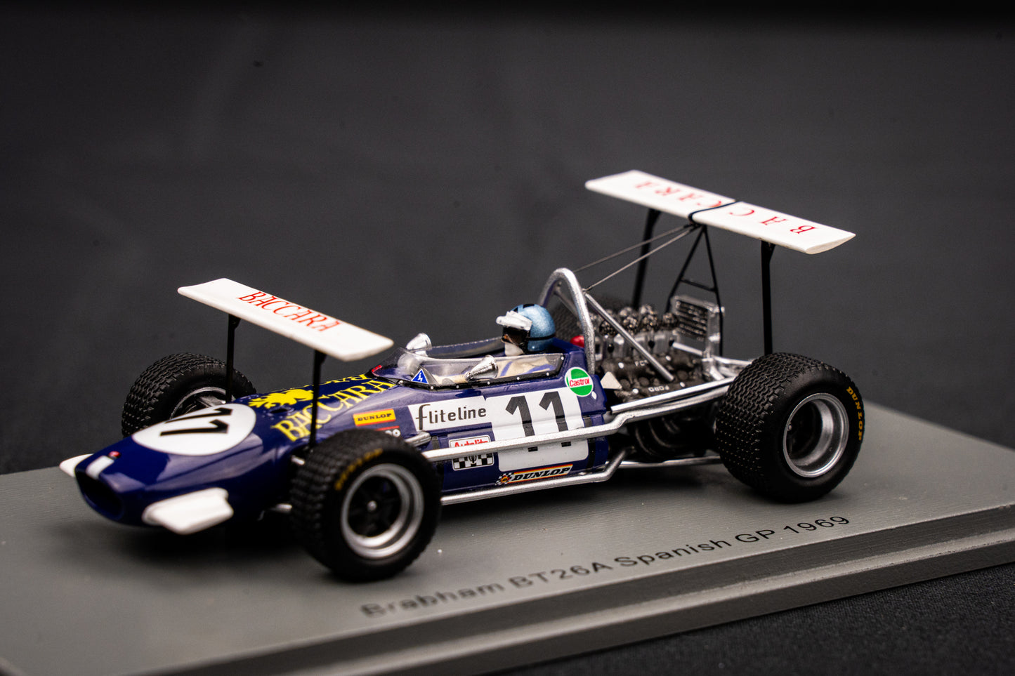 Brabham BT26A #11 Piers Courage - Spanish GP 1969 - Spark 1:43