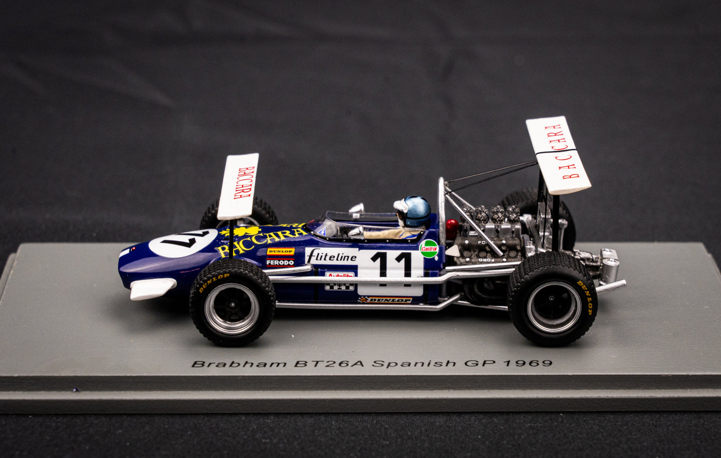Brabham BT26A #11 Piers Courage - Spanish GP 1969 - Spark 1:43