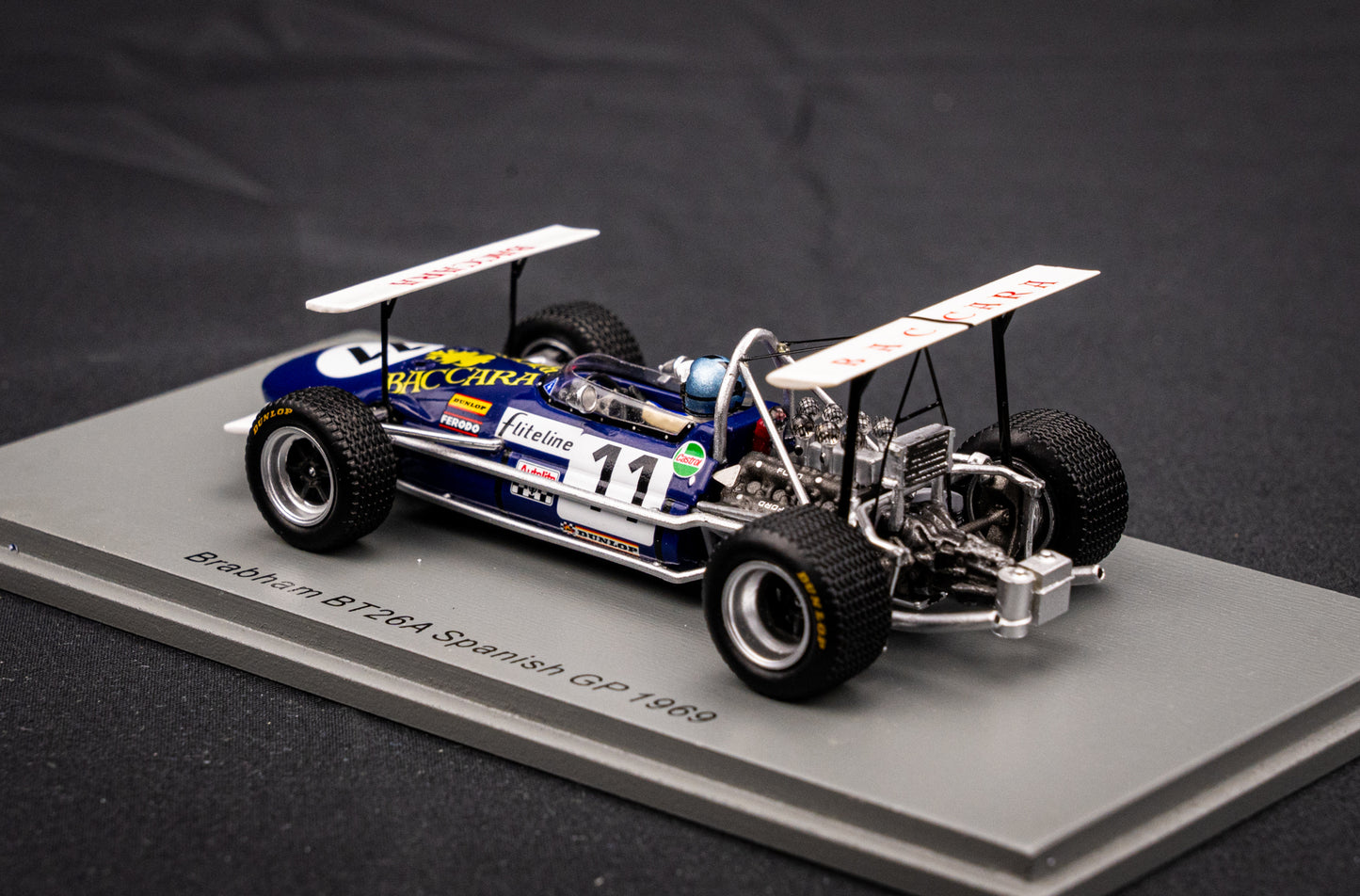 Brabham BT26A #11 Piers Courage - Spanish GP 1969 - Spark 1:43