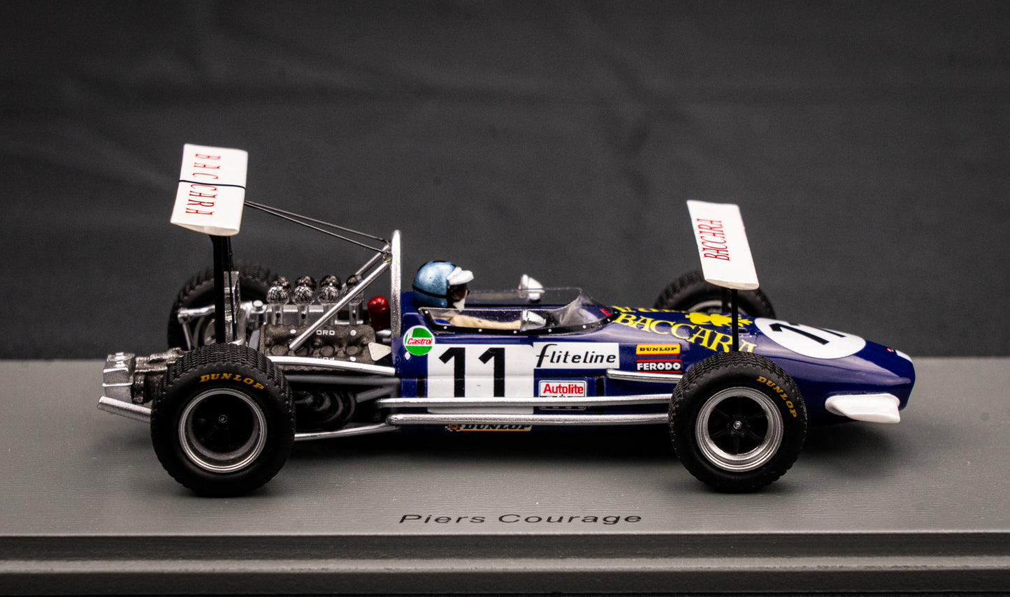 Brabham BT26A #11 Piers Courage - Spanish GP 1969 - Spark 1:43