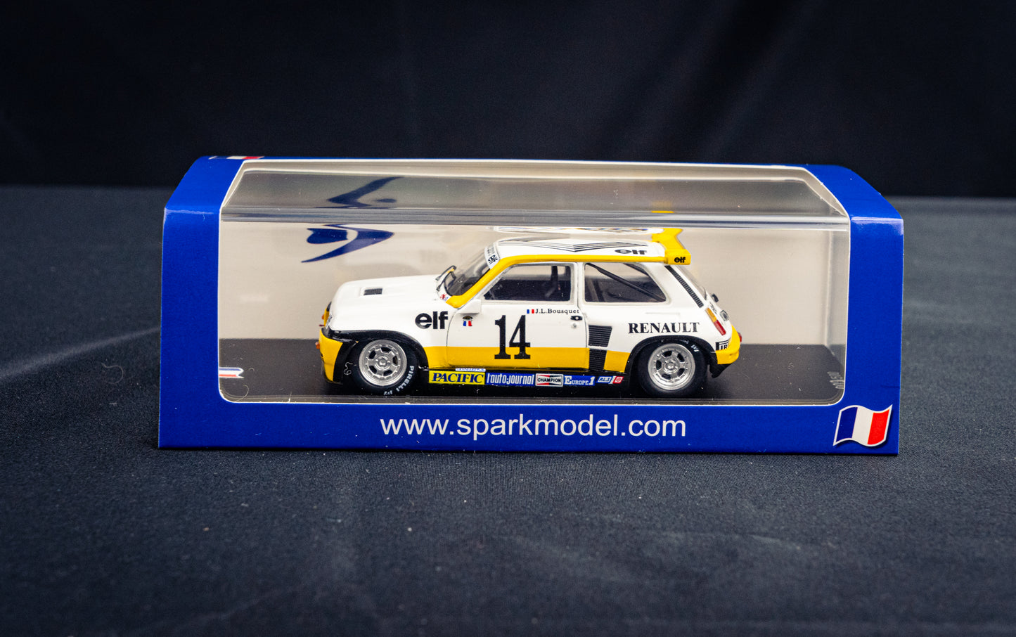 Renault 5 Turbo #14 J.L. Bousquet - lim. 500 pcs. Super Production 1985 - Spark 1:43