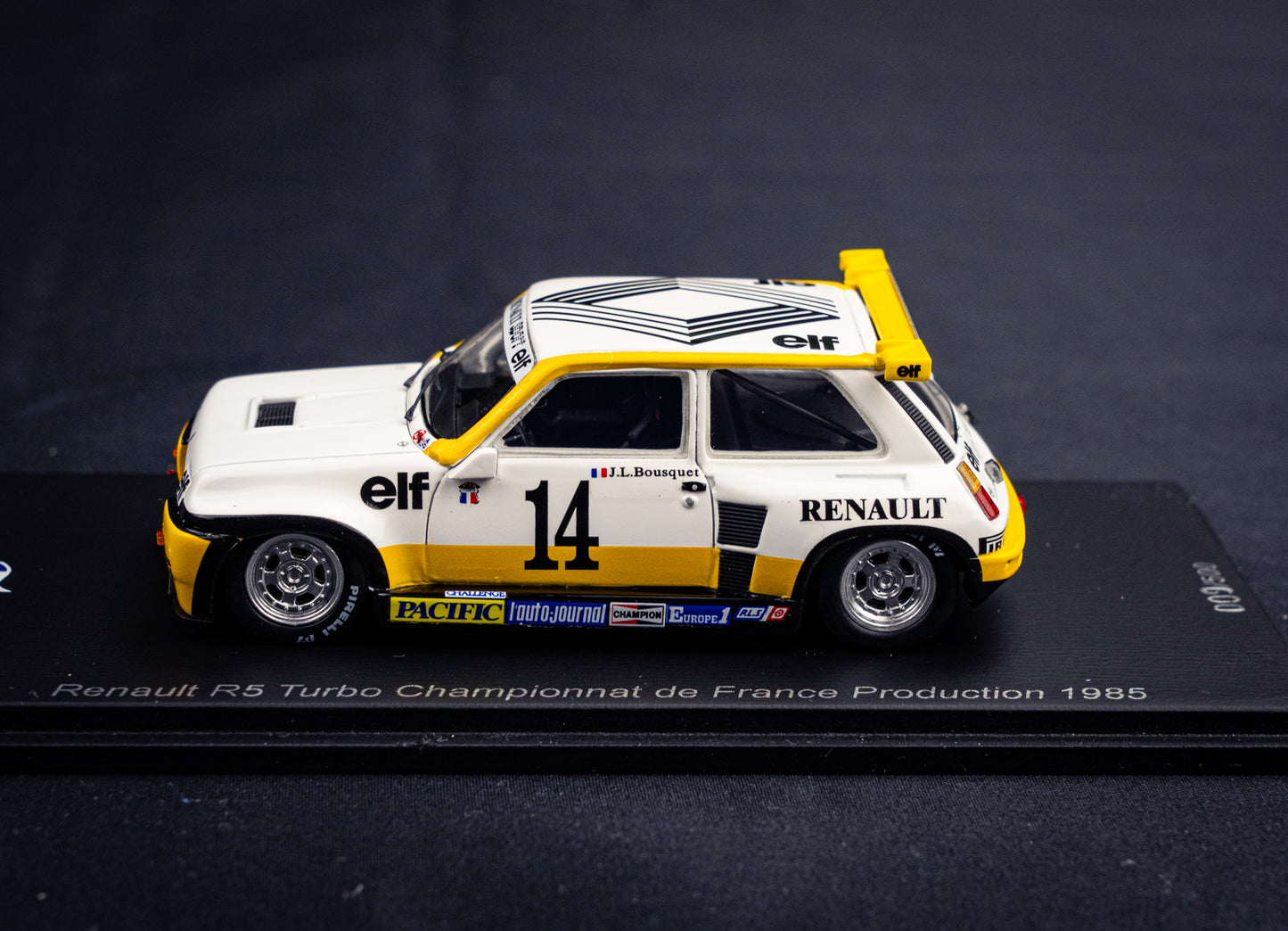 Renault 5 Turbo #14 J.L. Bousquet - lim. 500 pcs. Super Production 1985 - Spark 1:43