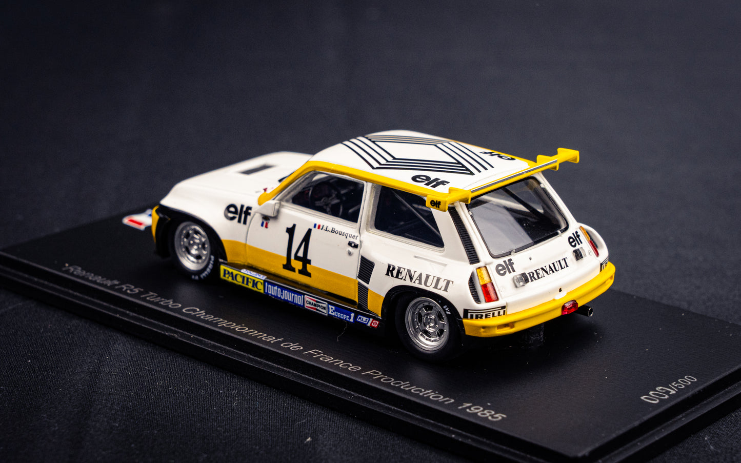 Renault 5 Turbo #14 J.L. Bousquet - lim. 500 pcs. Super Production 1985 - Spark 1:43