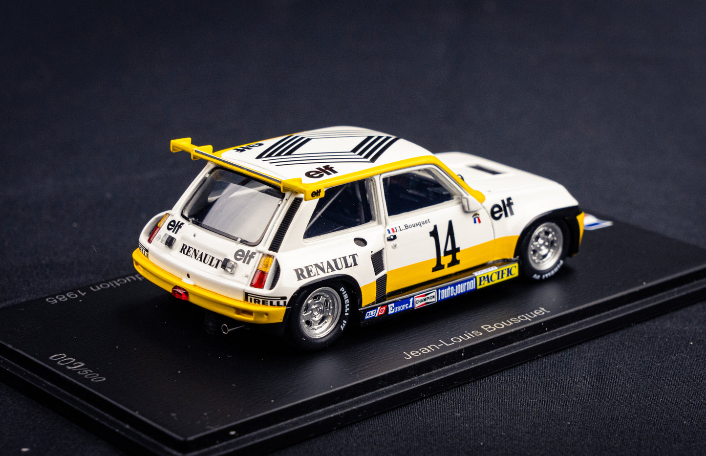 Renault 5 Turbo #14 J.L. Bousquet - lim. 500 pcs. Super Production 1985 - Spark 1:43