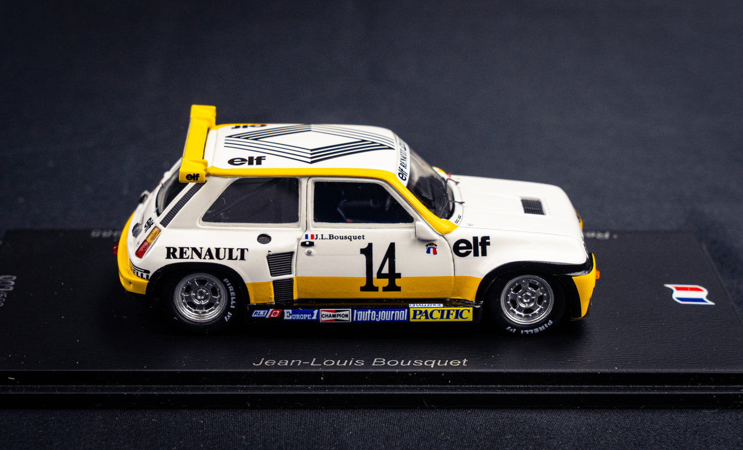 Renault 5 Turbo #14 J.L. Bousquet - lim. 500 pcs. Super Production 1985 - Spark 1:43