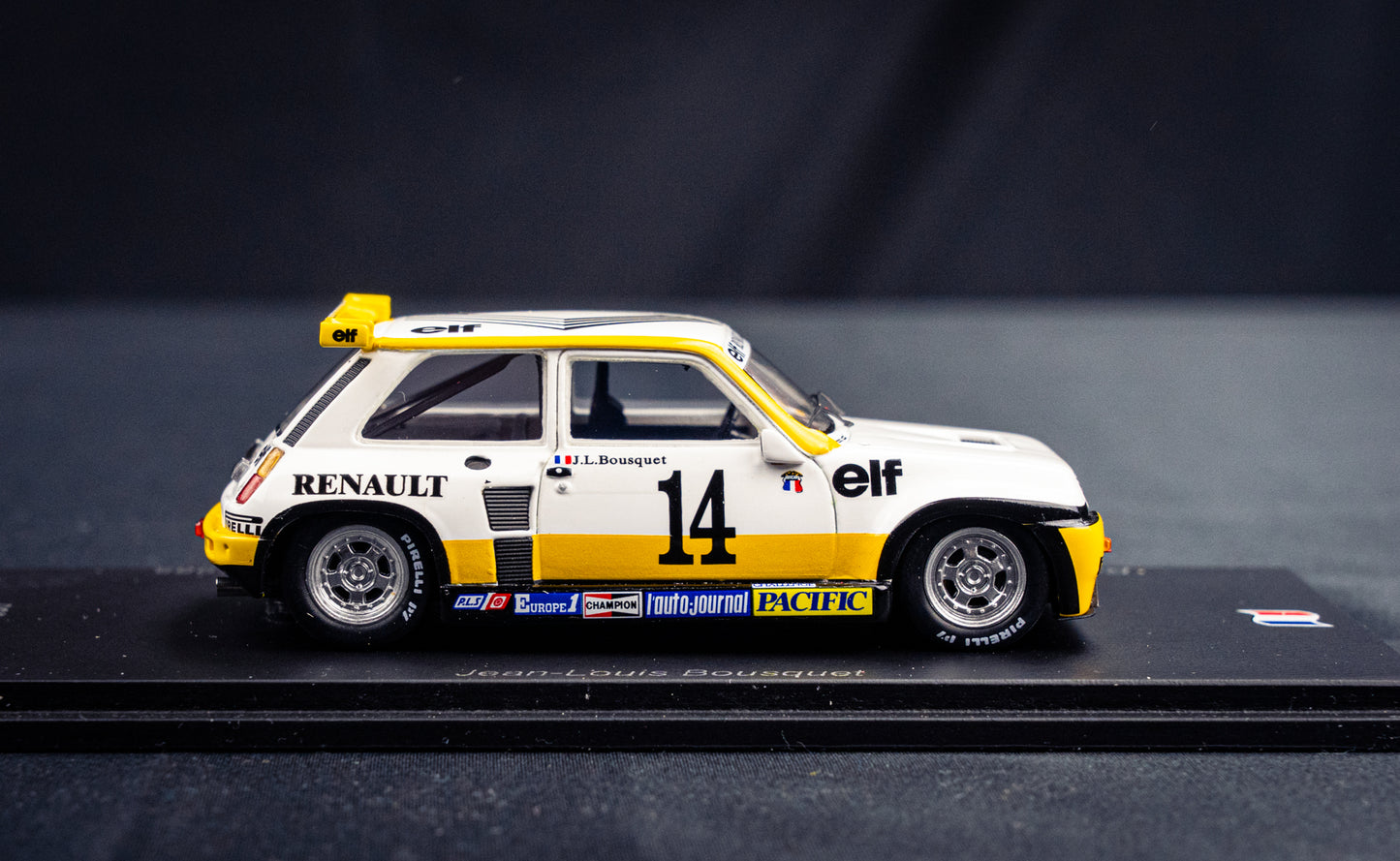 Renault 5 Turbo #14 J.L. Bousquet - lim. 500 pcs. Super Production 1985 - Spark 1:43