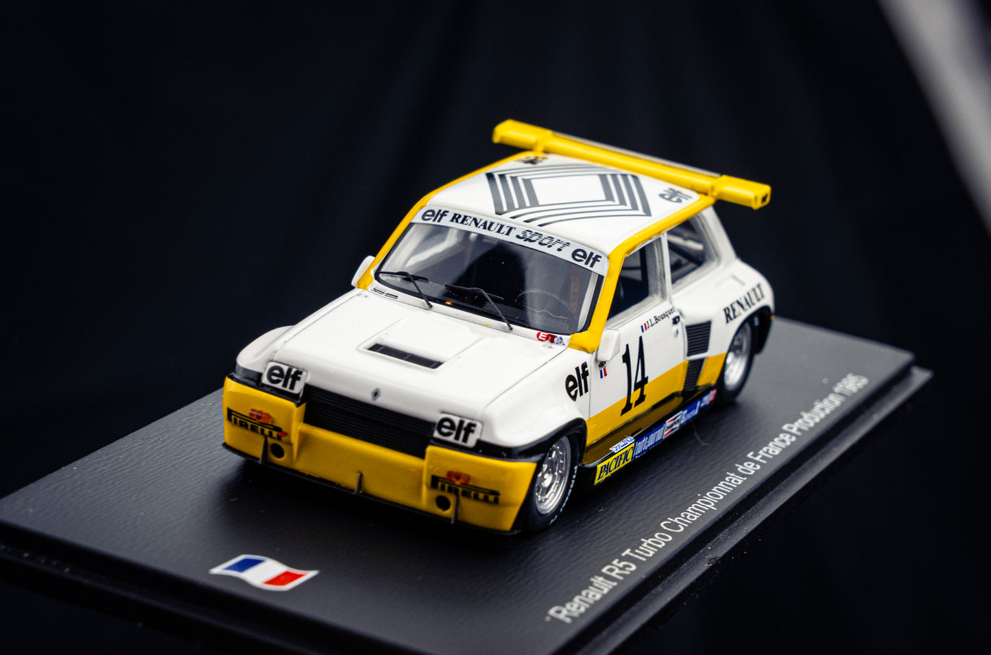 Renault 5 Turbo #14 J.L. Bousquet - lim. 500 pcs. Super Production 1985 - Spark 1:43