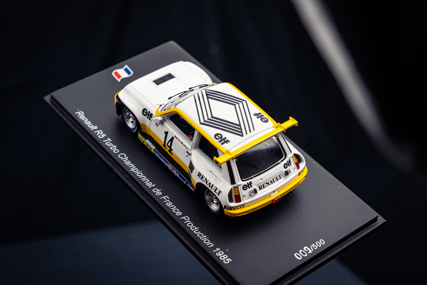Renault 5 Turbo #14 J.L. Bousquet - lim. 500 pcs. Super Production 1985 - Spark 1:43