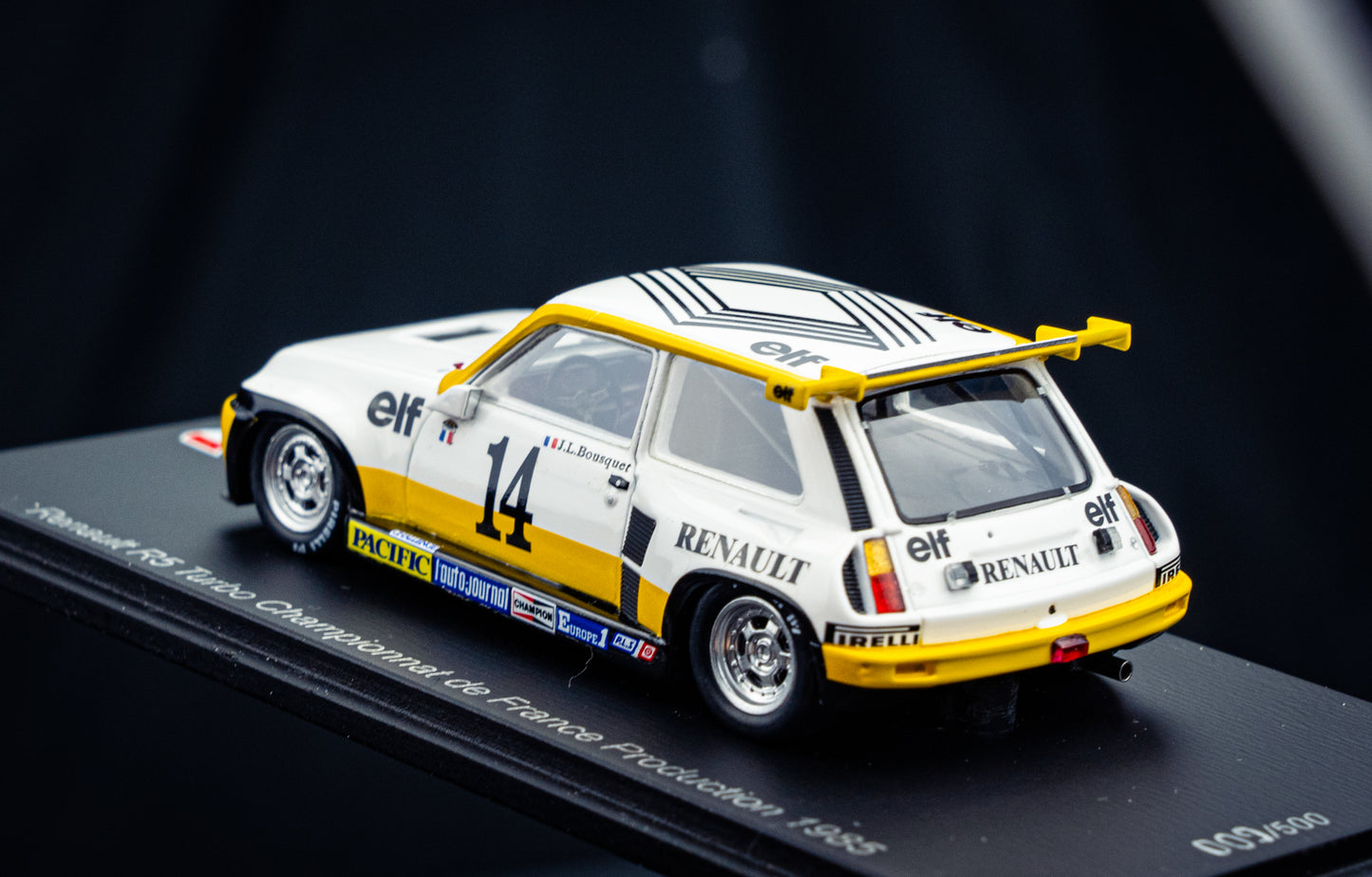Renault 5 Turbo #14 J.L. Bousquet - lim. 500 pcs. Super Production 1985 - Spark 1:43