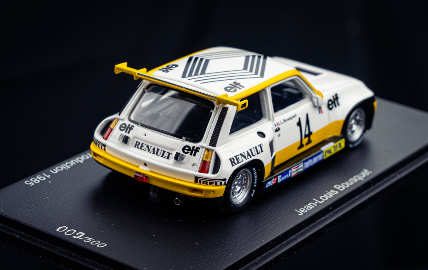 Renault 5 Turbo #14 J.L. Bousquet - lim. 500 pcs. Super Production 1985 - Spark 1:43