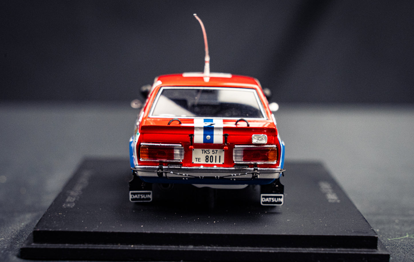 Datsun Violet GT #7 S. Mehta / M. Doughty - Sieger Safari Rallye 1981 - Spark 1:43