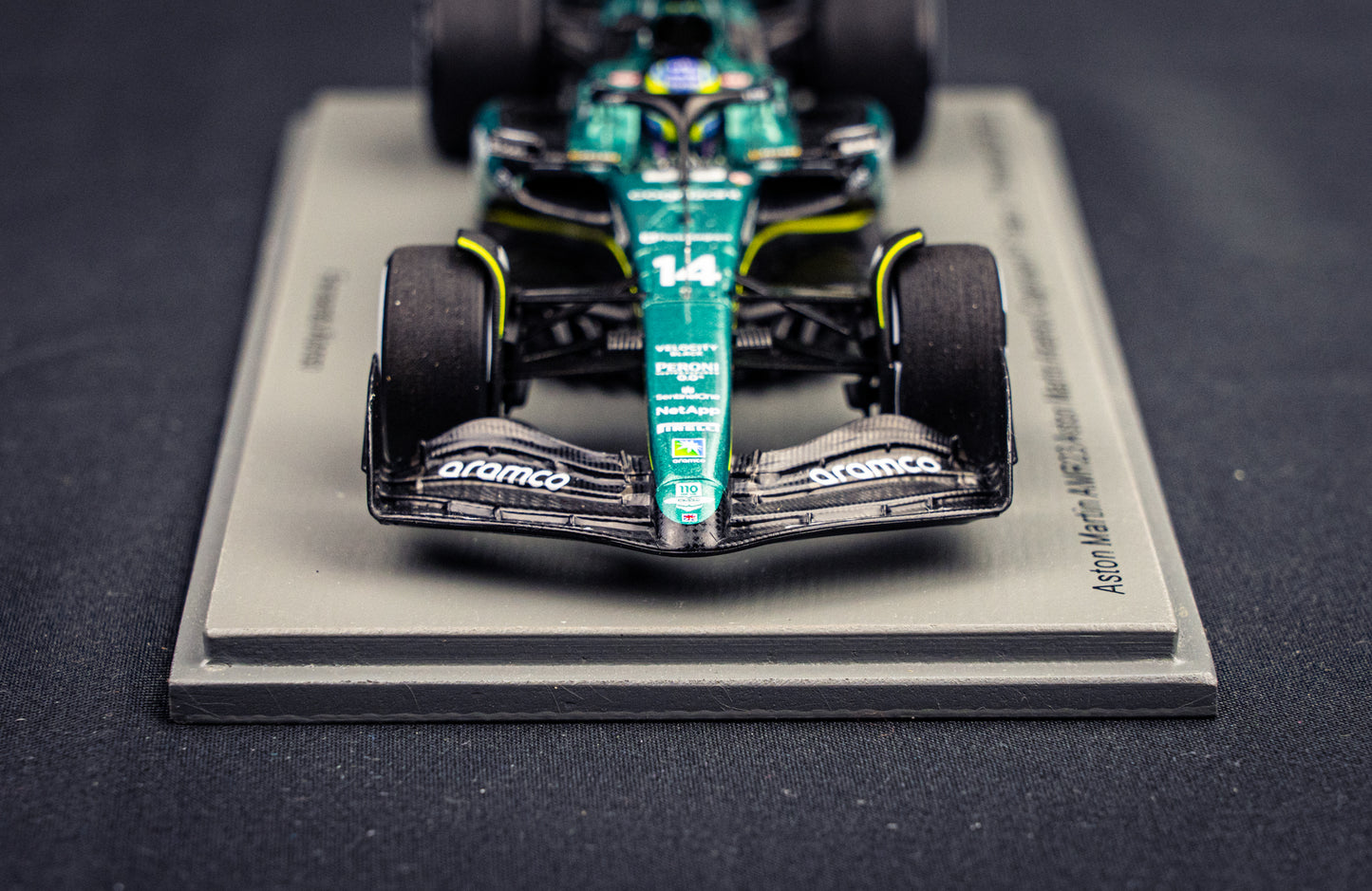 Fernando Alonso Aston Martin AMR23 #14 P3 GP Bahrain 2023 - Spark 1:43