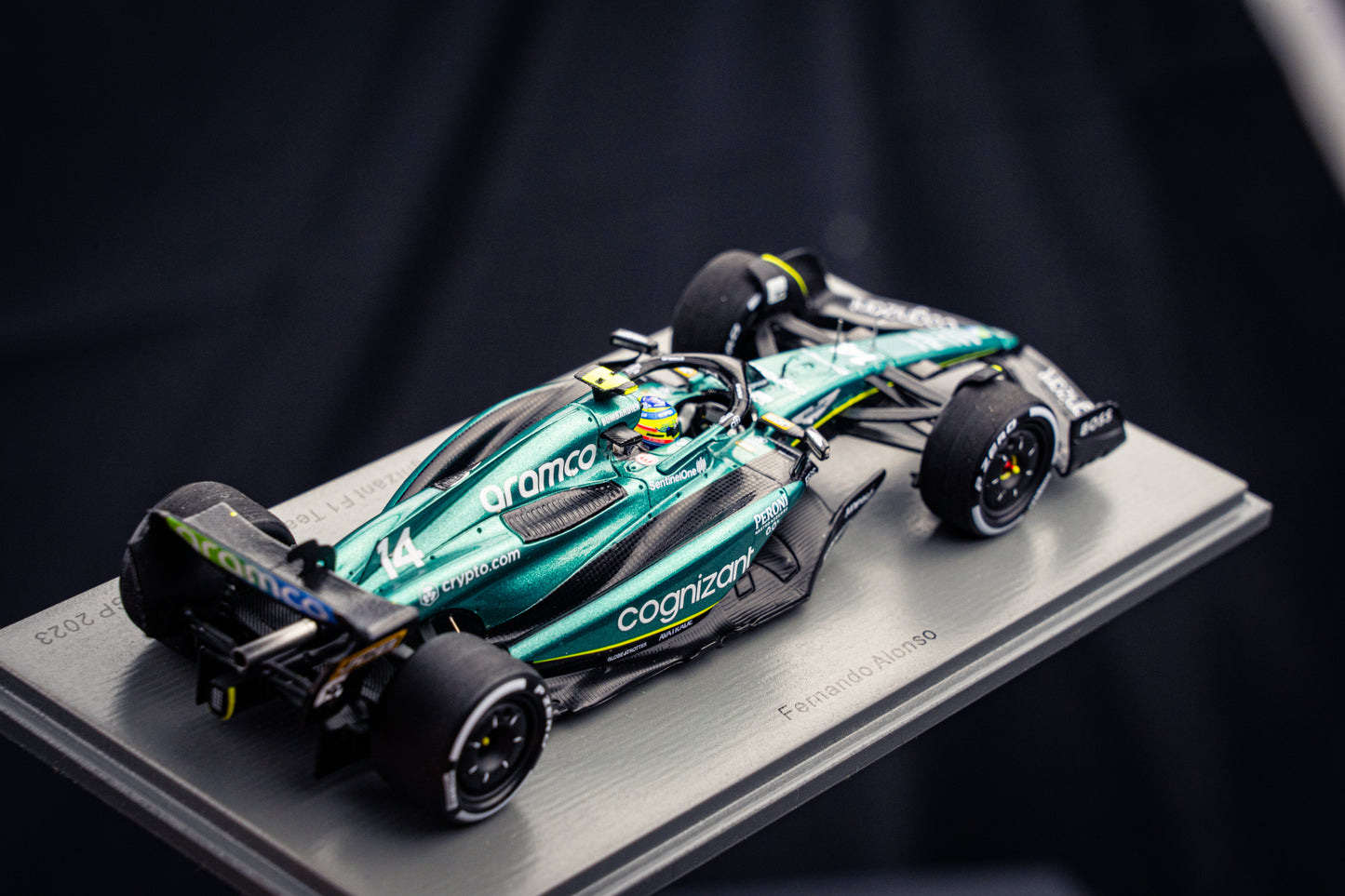 Fernando Alonso Aston Martin AMR23 #14 P3 GP Bahrain 2023 - Spark 1:43