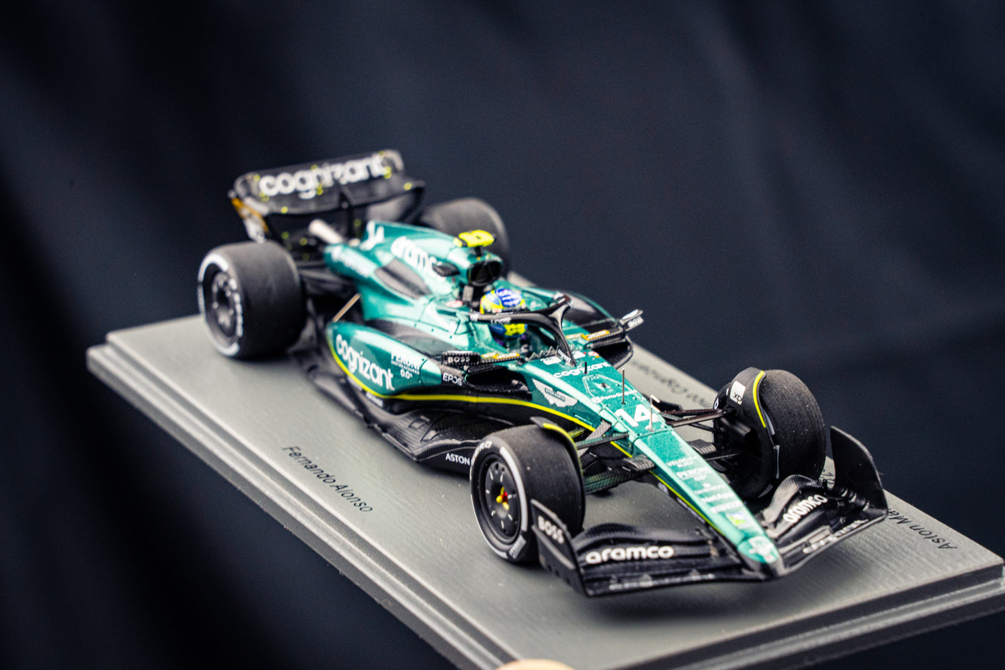 Fernando Alonso Aston Martin AMR23 #14 P3 GP Bahrain 2023 - Spark 1:43