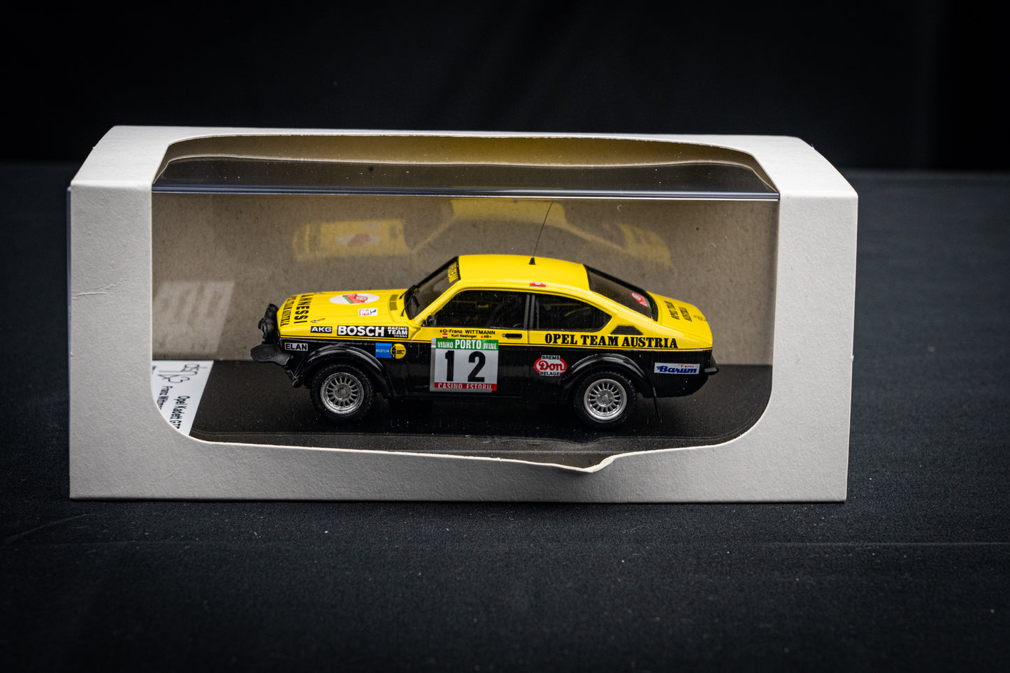 Opel Kadett GT/E #12 - Wittmann / Nestinger - lim. 150 Stk. P7 Portugal Rallye 1977 1:43