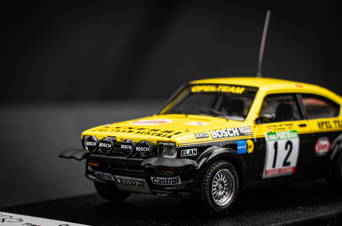 Opel Kadett GT/E #12 - Wittmann / Nestinger - lim. 150 Stk. P7 Portugal Rallye 1977 1:43