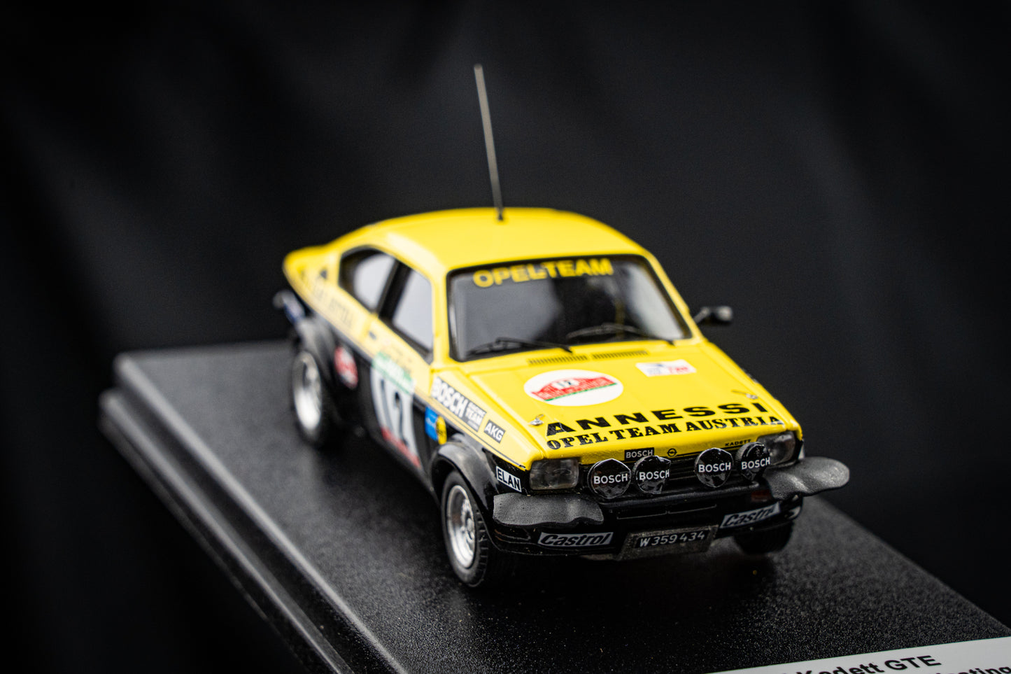Opel Kadett GT/E #12 - Wittmann / Nestinger - lim. 150 Stk. P7 Portugal Rallye 1977 1:43