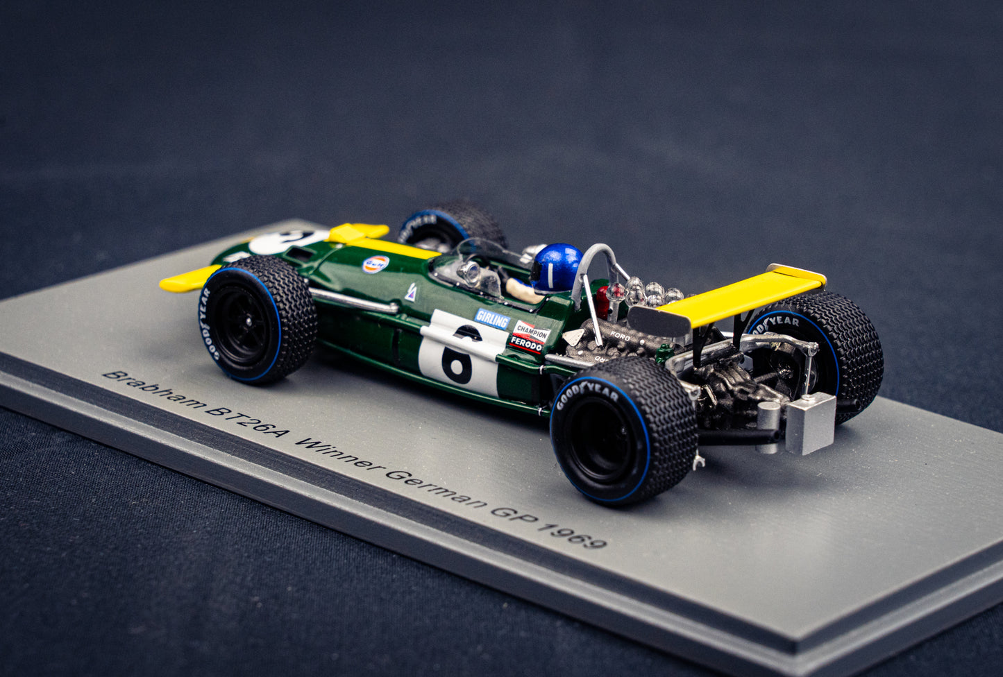 Brabham BT26A #6 Jacky Ickx - Winner GP German 1969 - Spark 1:43