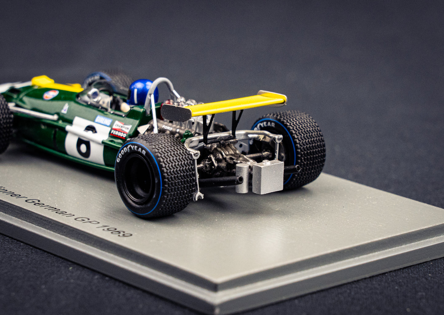 Brabham BT26A #6 Jacky Ickx - Winner GP German 1969 - Spark 1:43