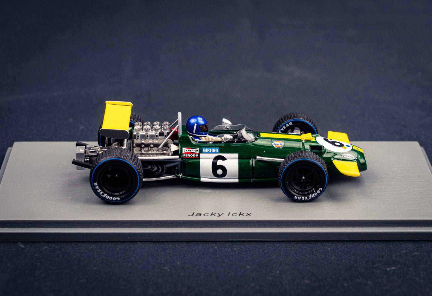 Brabham BT26A #6 Jacky Ickx - Winner GP German 1969 - Spark 1:43
